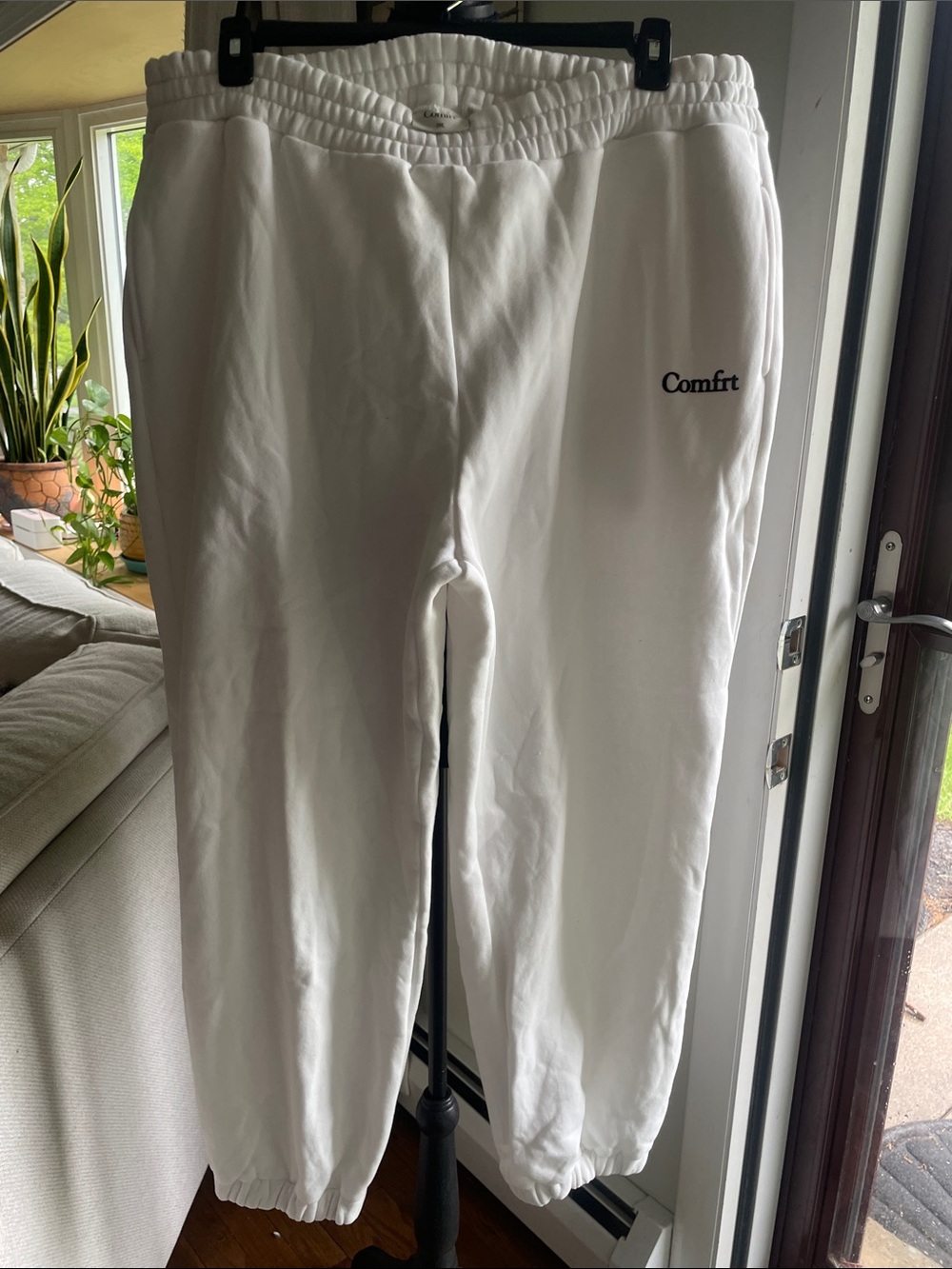 Men's White Sweatpants UNISEX